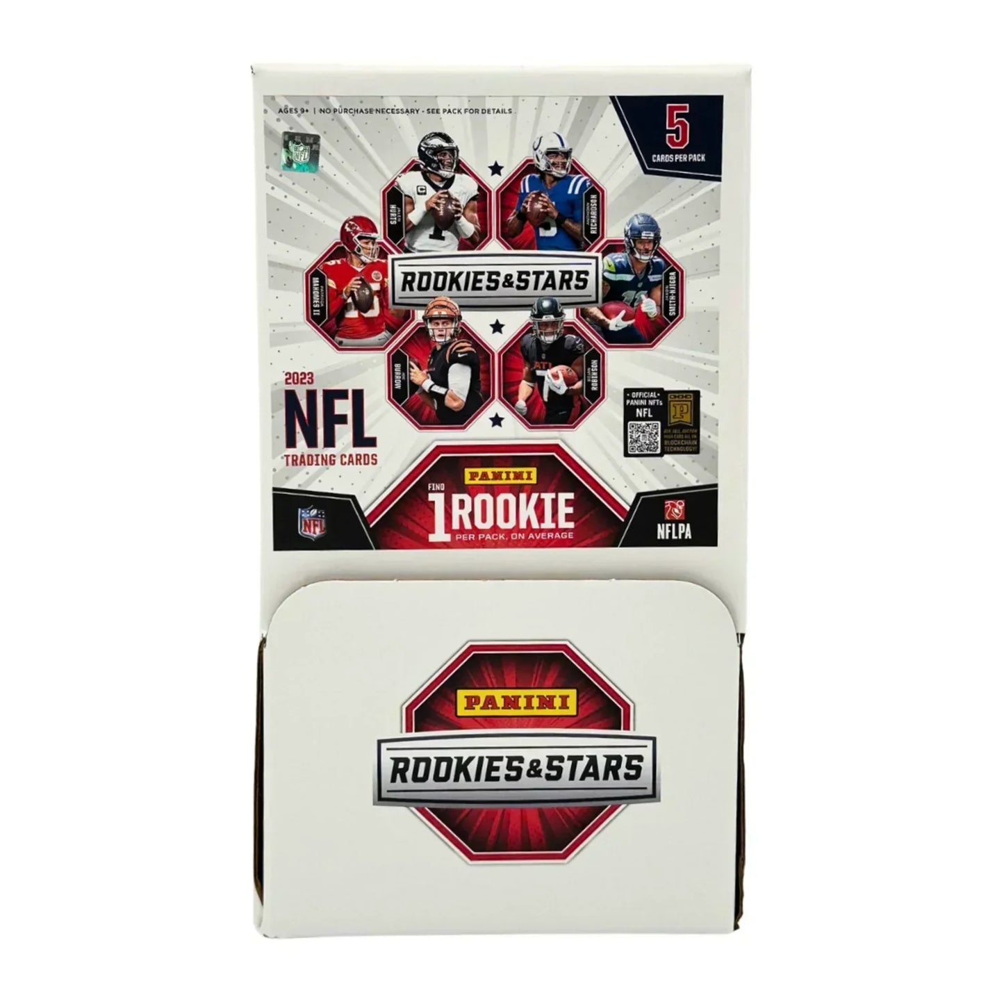 2023 Panini Rookies & Stars Football Hobby Gravity Feed 6 Box Case