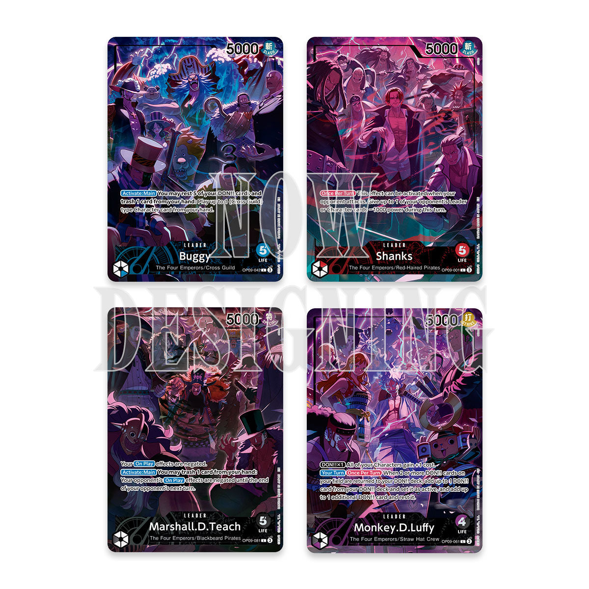 One Piece Card Game English 2nd Anniversary Set Japanese Version
