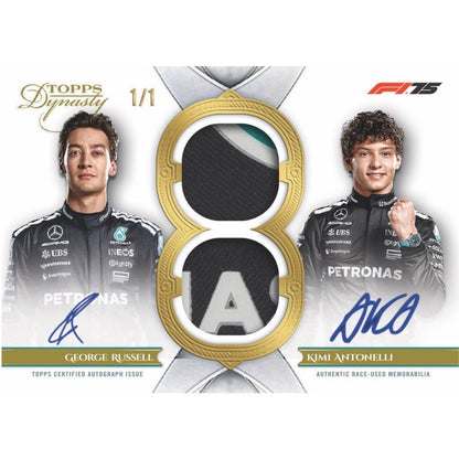 2025 Topps Dynasty Formula 1 Hobby Box