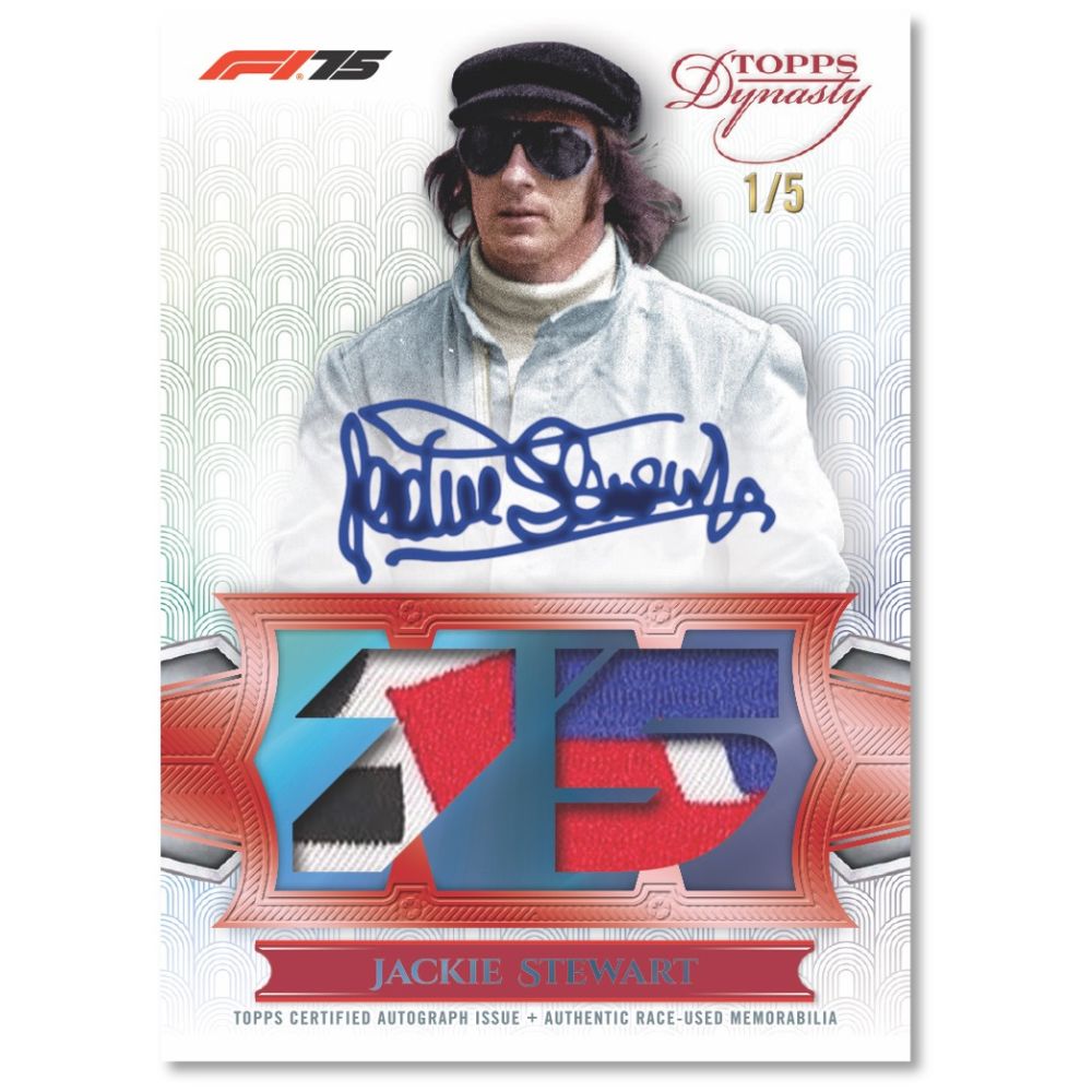 2025 Topps Dynasty Formula 1 Hobby Box