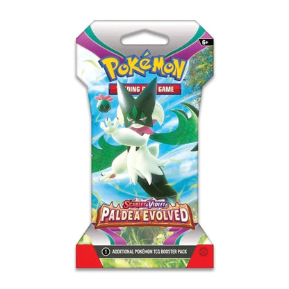 Pokemon Scarlet & Violet Paldea Evolved Blister Pack 144 Pack Case