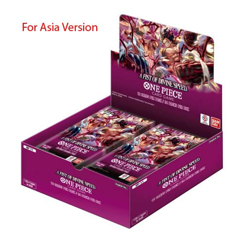One Piece Card Game OP-11 A Fist of Divine Speed Booster Box (For Asia Version)