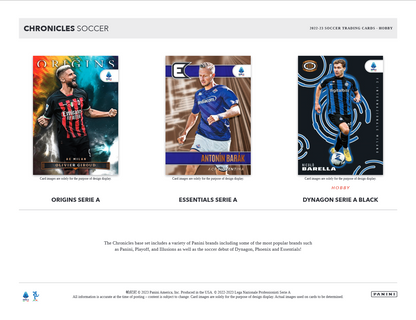 2022-23 Panini Chronicles Soccer Hobby Box
