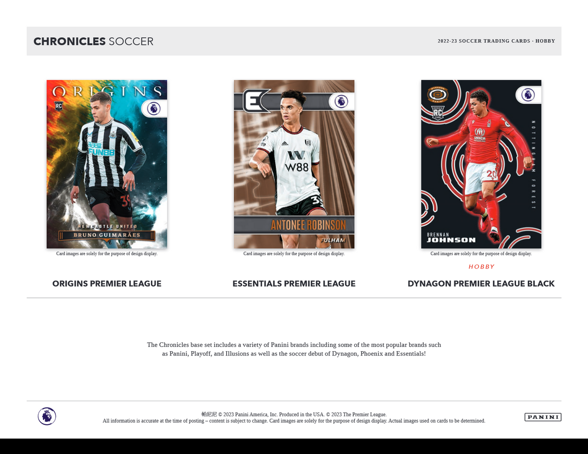 2022-23 Panini Chronicles Soccer Hobby Box