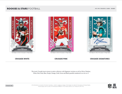 2023 Panini Rookies & Stars Football Hobby Box